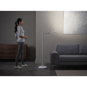 Lampadaire Dyson Solarcycle Morph Blanc/Argent