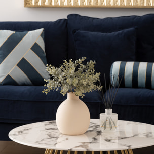 Vase céramique Rily beige H18cm