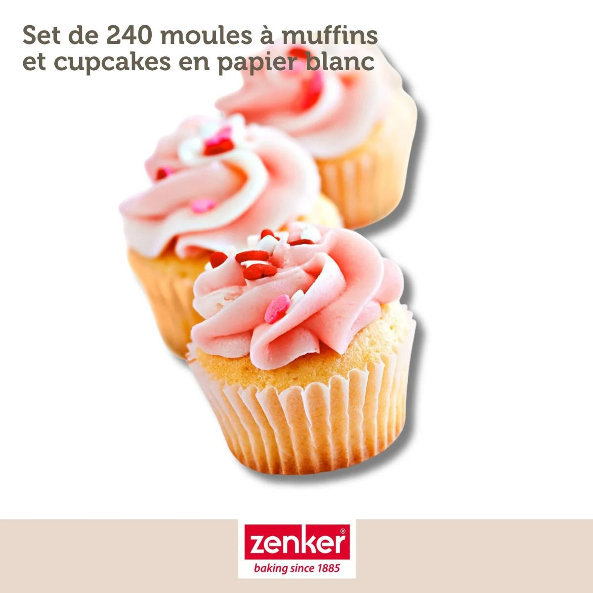 Set de 244 ustensiles de pâtisserie moules bols spatule et verre doseur Zenker Smart Pastry