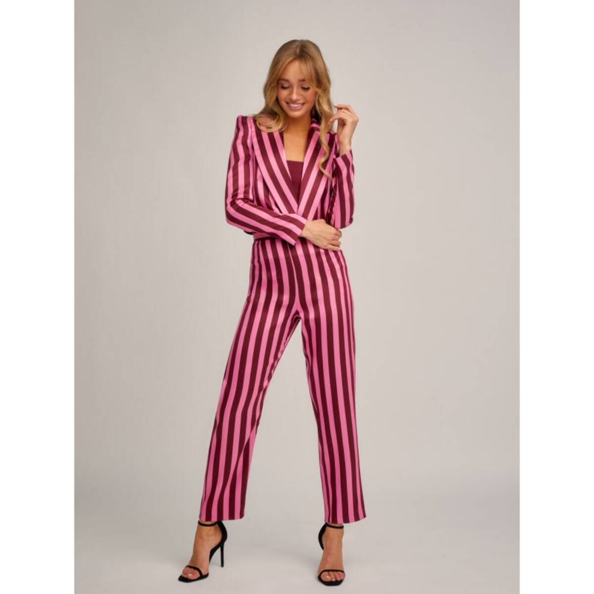 PANTALON VICTORIA AZORES BURDEOS ROSA