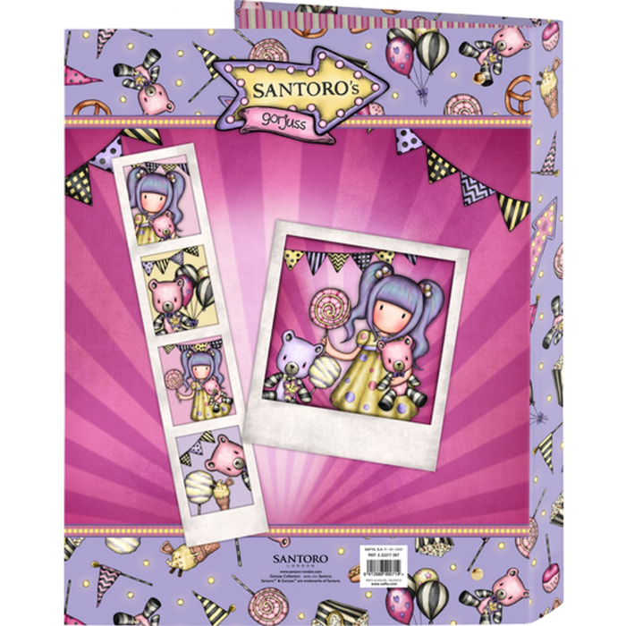 Carpeta folio 4 ani.mixtas gorjuss™ fairground "first prize"