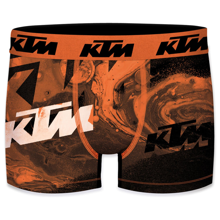 Calzoncillo boxer estampados KTM para hombre en microfibra