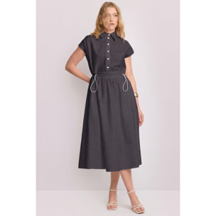 Kocca - Abito chemisier con coulisse Donna