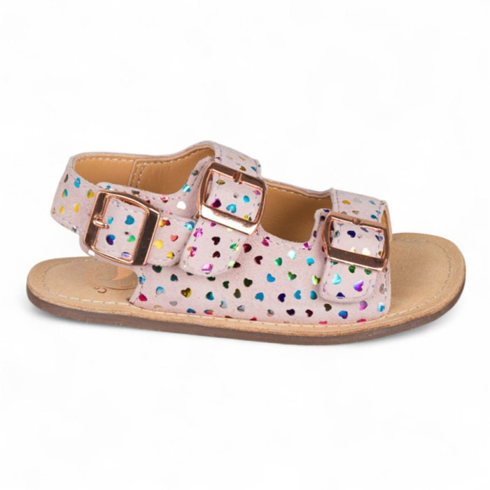 SANDALIA BAREFOOT PIEL CHETTO TIPO BIO ROSA