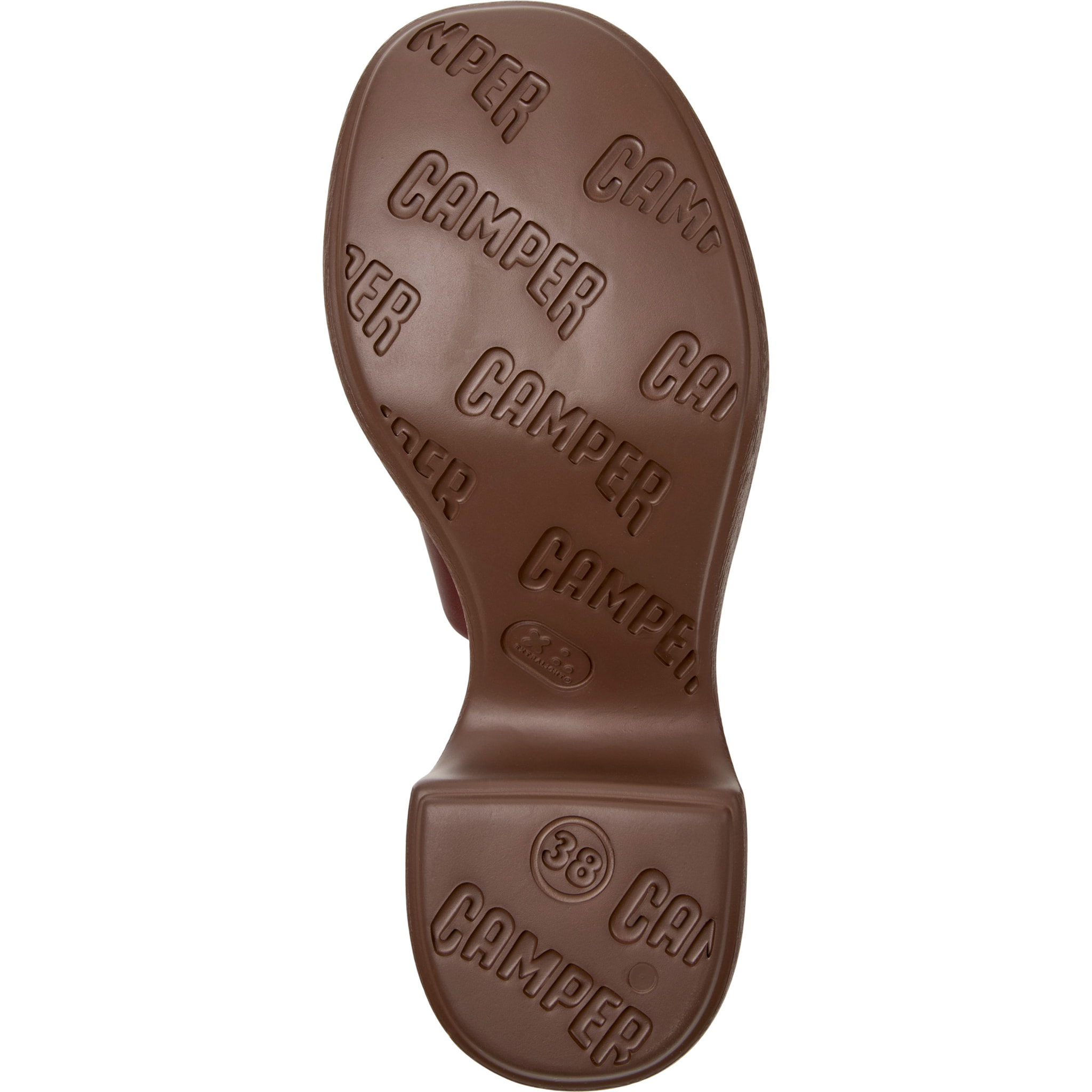 Sandalias - CAMPER Thelma - Marron - Cuero liso