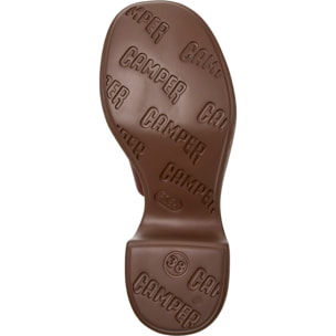 Sandalias - CAMPER Thelma - Marron - Cuero liso