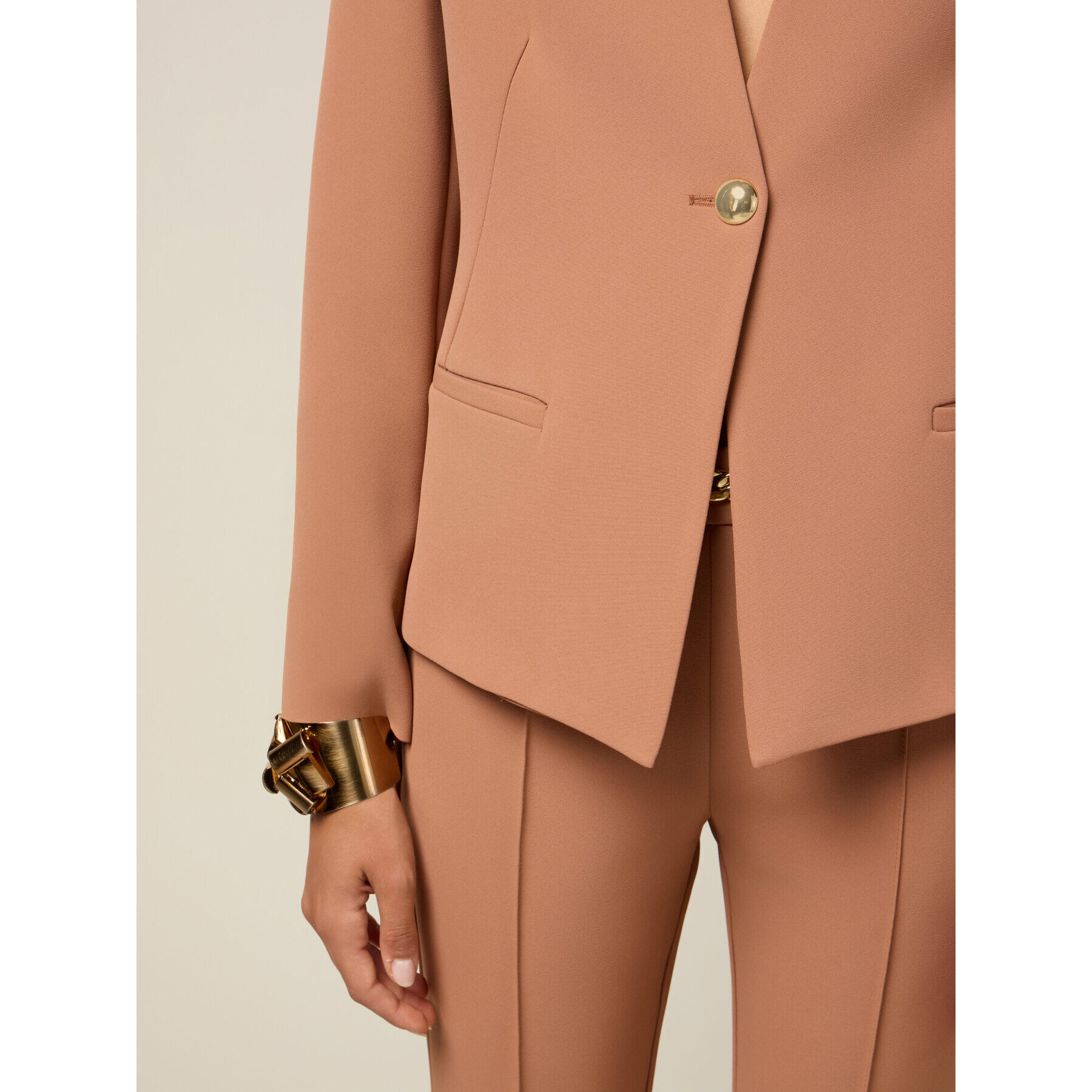 Oltre - Blazer monopetto - Marrone