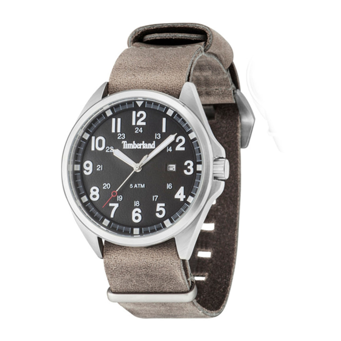 Reloj Timberland 14829JS-02-AS Hombre Analogico Cuarzo con Correa de Piel