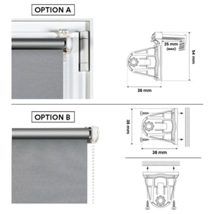 Enrollable CLIP&FIX Opaco Reflect Plata