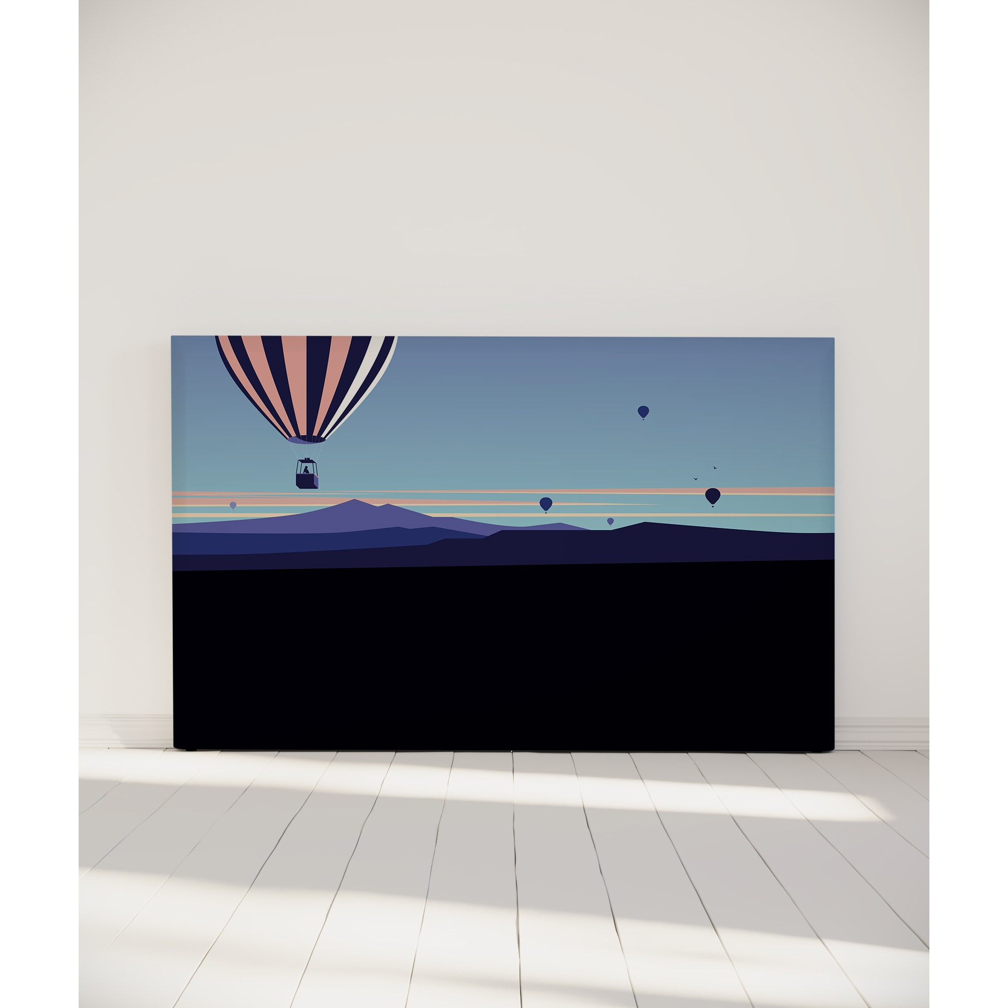 Tête de lit Montgolfières | Largeur au choix