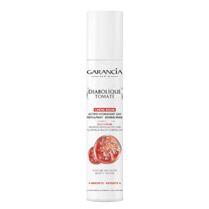Diabolique Tomate  - Crème Riche Actifs Hydratant, Repulpant, Bonne Mine 30 ml