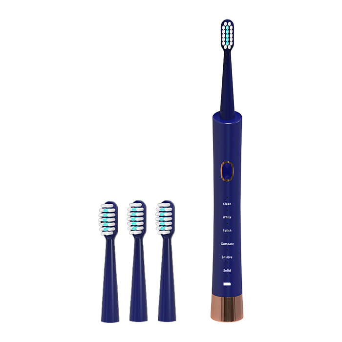 Cepillo de dientes eléctrico sónico 38.000rpm. 6 modos. Cuerpo impermeable IPX8.