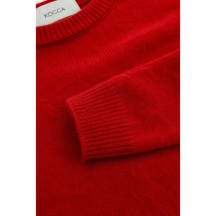 Kocca - Maglia da donna girocollo in angora e lana Donna