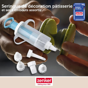 Seringue de pâtisserie et 6 embouts Zenker Sweet Sensation