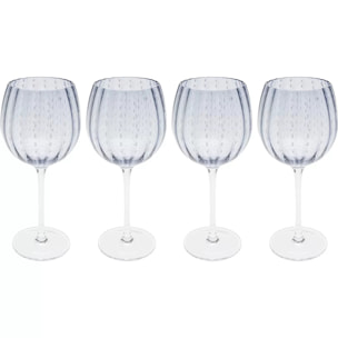 Verres à vin Clue set de 4 Kare Design