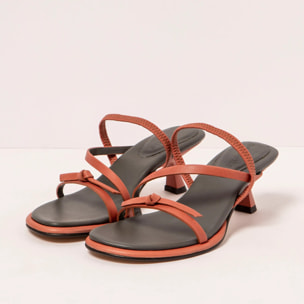 Sandalias S3167 CRISTAL TEJA/ GODELLO color Teja