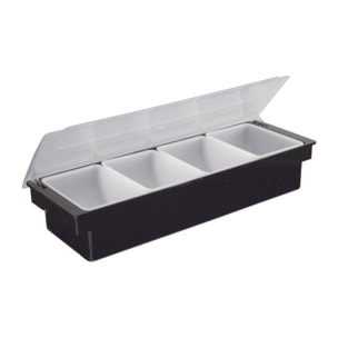 Boîte à épices ABS 4 compartiments