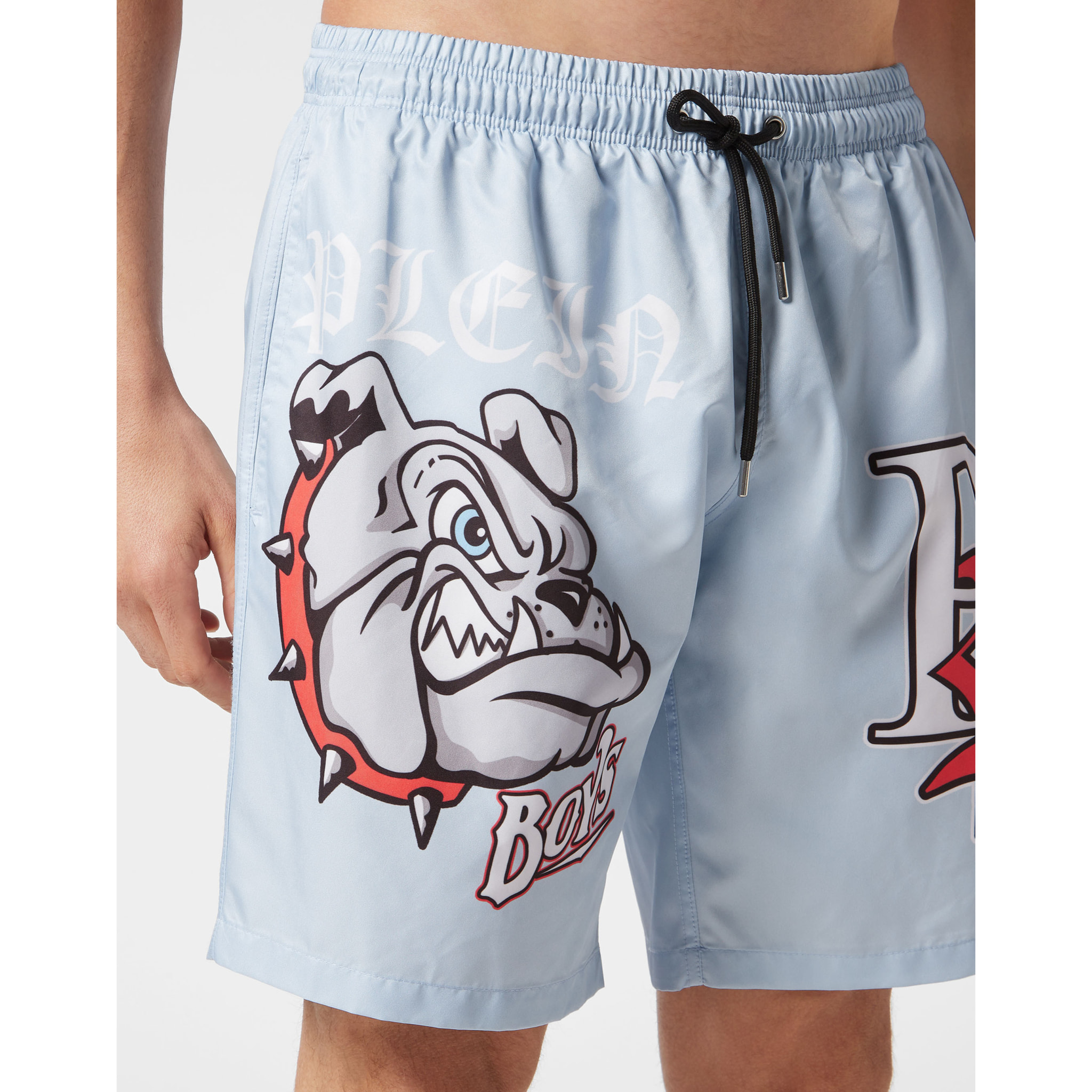 PHILIPP PLEIN Swim Trunks BULLDOGS
