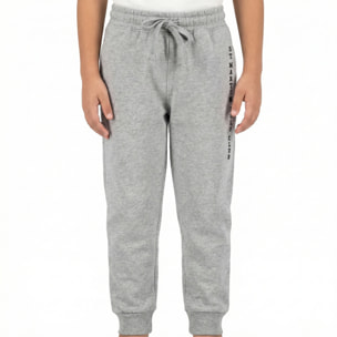 Pantalone felpa con logo stampato inside brushed
