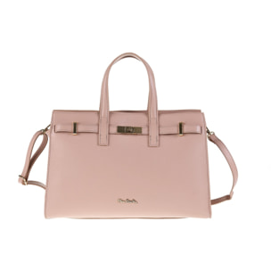 Borsa a mano da donna Made in Italy - Modello Celeste Ultra - 100% pelle - 37.5 x 24.5 x 13.0 cm