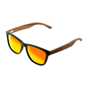 Gafas de Sol Feler 1505M-5 - RED Polarizadas de Madera Unisex 52 mm