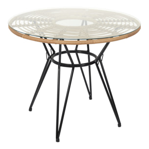 Table De Repas Ronde Surab