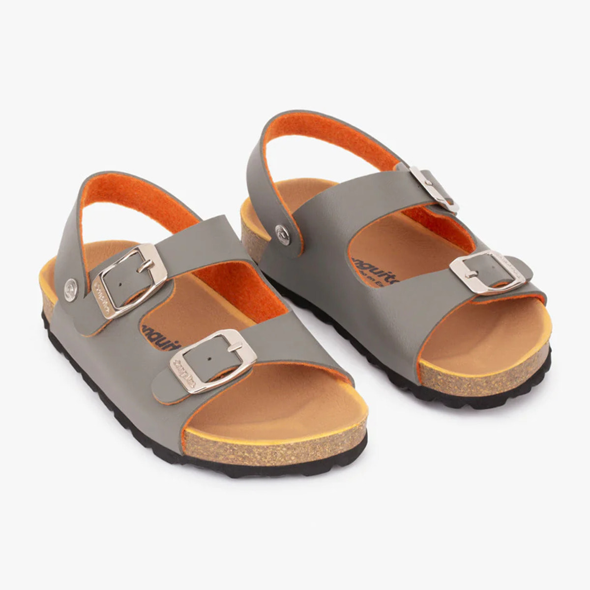 Sandalias Bio de Niño Polipiel Kaki