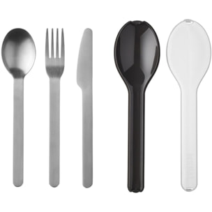 Couverts MEPAL Set de 3pcs - Nordic Black