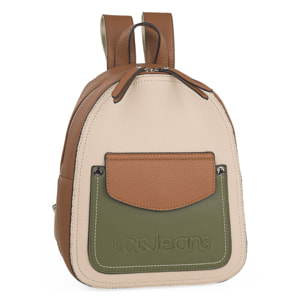 Bolso Mochila Mujer Lois Cleveland Beige