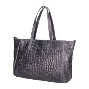 Borsa a spalla da Donna Lorella in Vera Pelle Made in Italy 23x37x10 cm