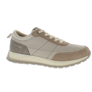 Armata di Mare Scarpe Uomo Sneakers Casual Stringate con Soletta Rimovibile in Memory Foam AMU S25L713 Beige