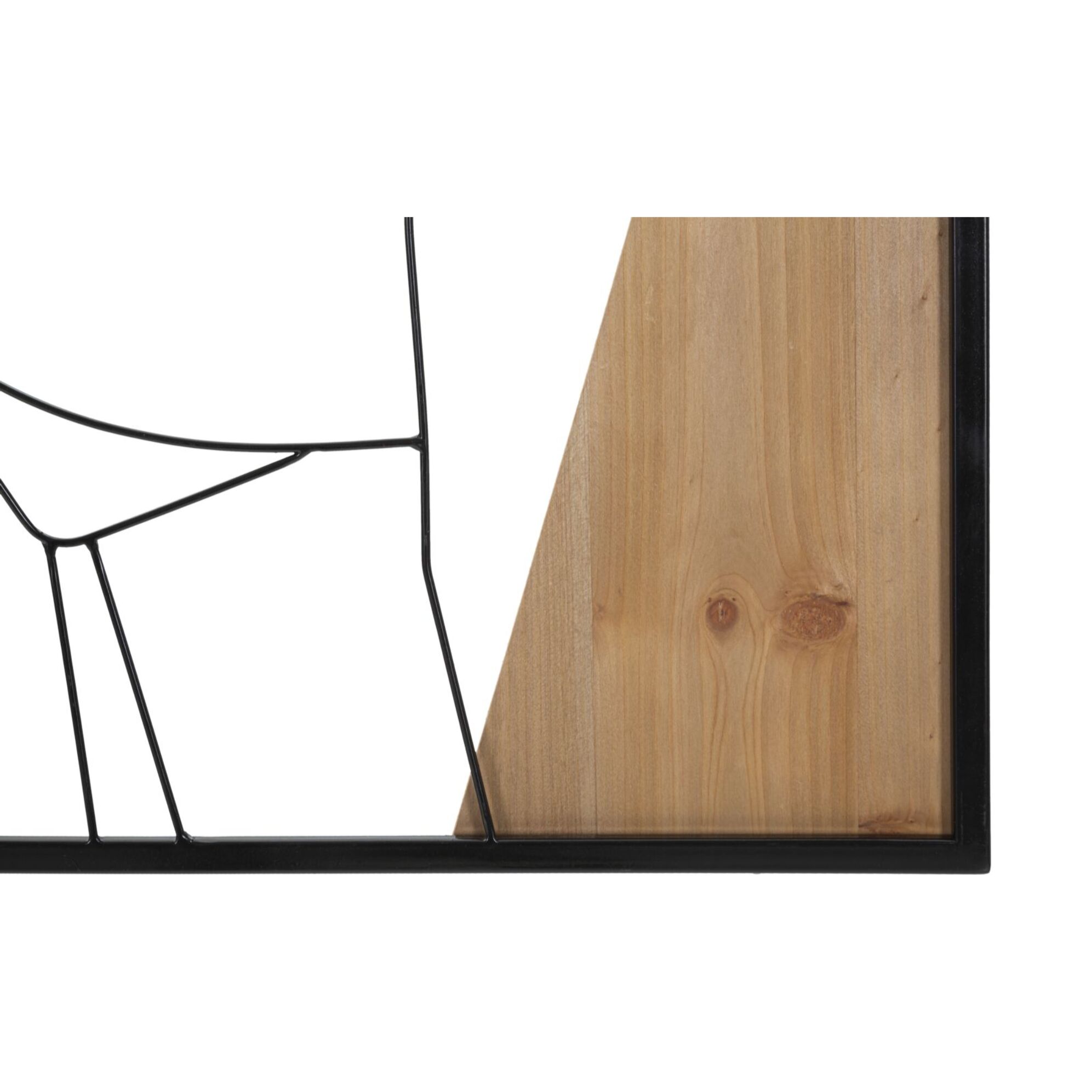 PANNELLO DA MURO STRIP -B- FERRO E WOOD CM 50X2X90