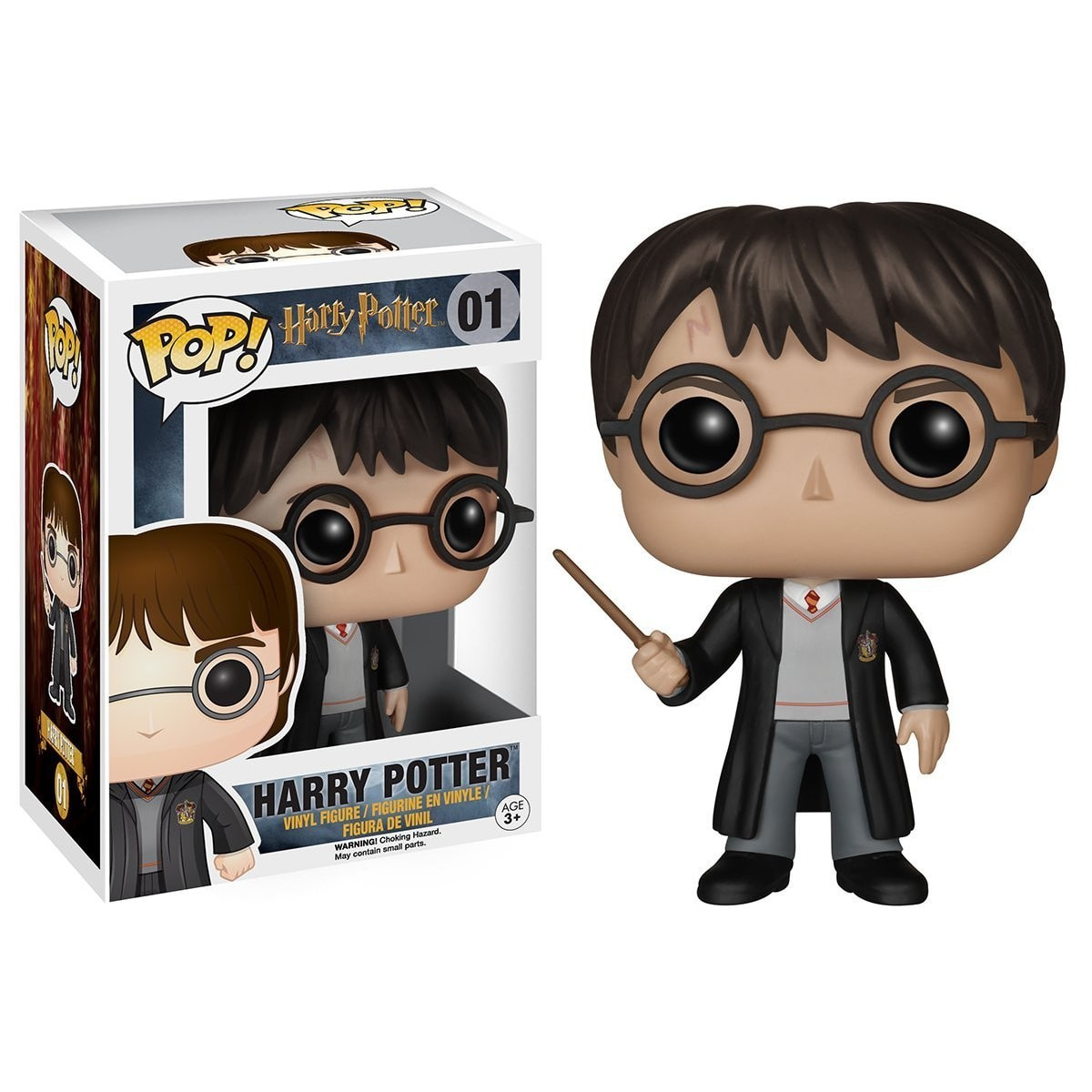 Harry Potter Funko POP Film Vinile Figura Harry Con Bacchetta 9 cm