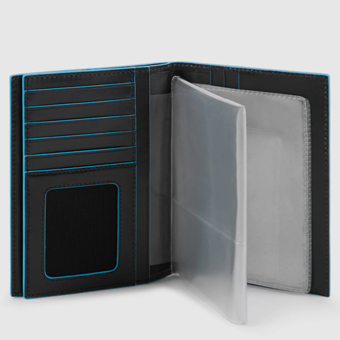 Piquadro Porta passaporto con portadocumenti rimovible, por