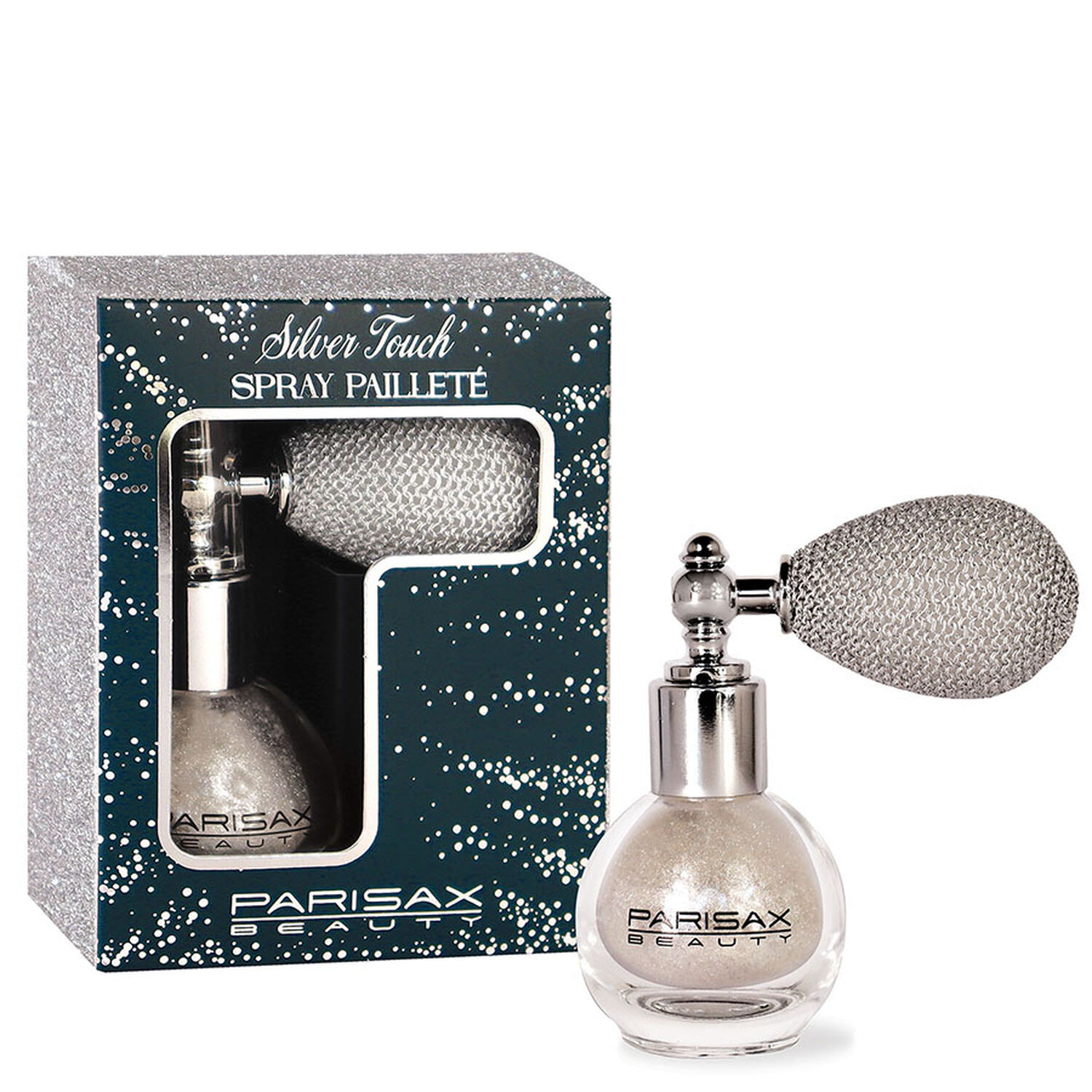 Silver Touch - Spray Pailletée Argenté pour le Corps & Cheveux