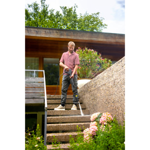 Nettoyeur haute pression KARCHER K4 Comfort Premium Veranda - 130 bars - 420L/h - brosse terrasse