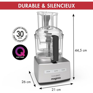 Robot multifonction MAGIMIX CS 5200 XL Premium Chrome Brillant