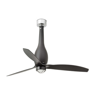 ETERFAN M LED Ventilateur noir mat DC