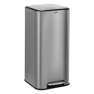 Poubelle "Delta" en inox 30L