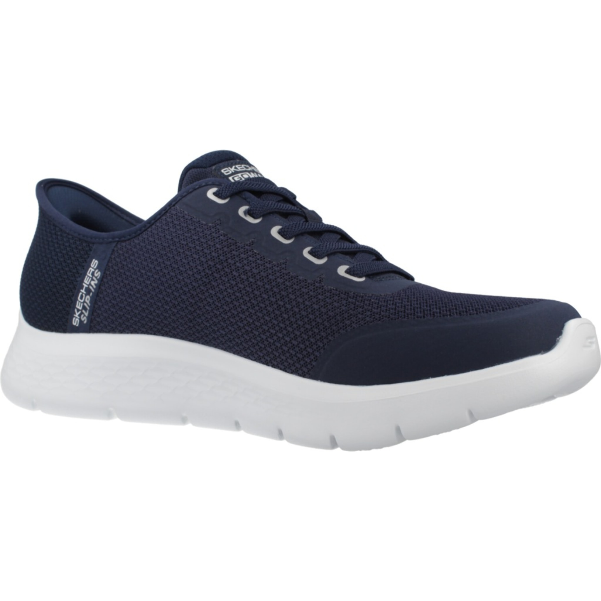 Sneakers De  Hombre Slip-ins Go Walk Flex Netro Azul