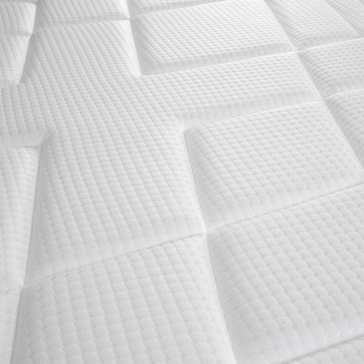 Matelas Hybride Bellevue, Soutien Ferme, 24 cm, Ressorts Ensachés & Mémoire de Forme