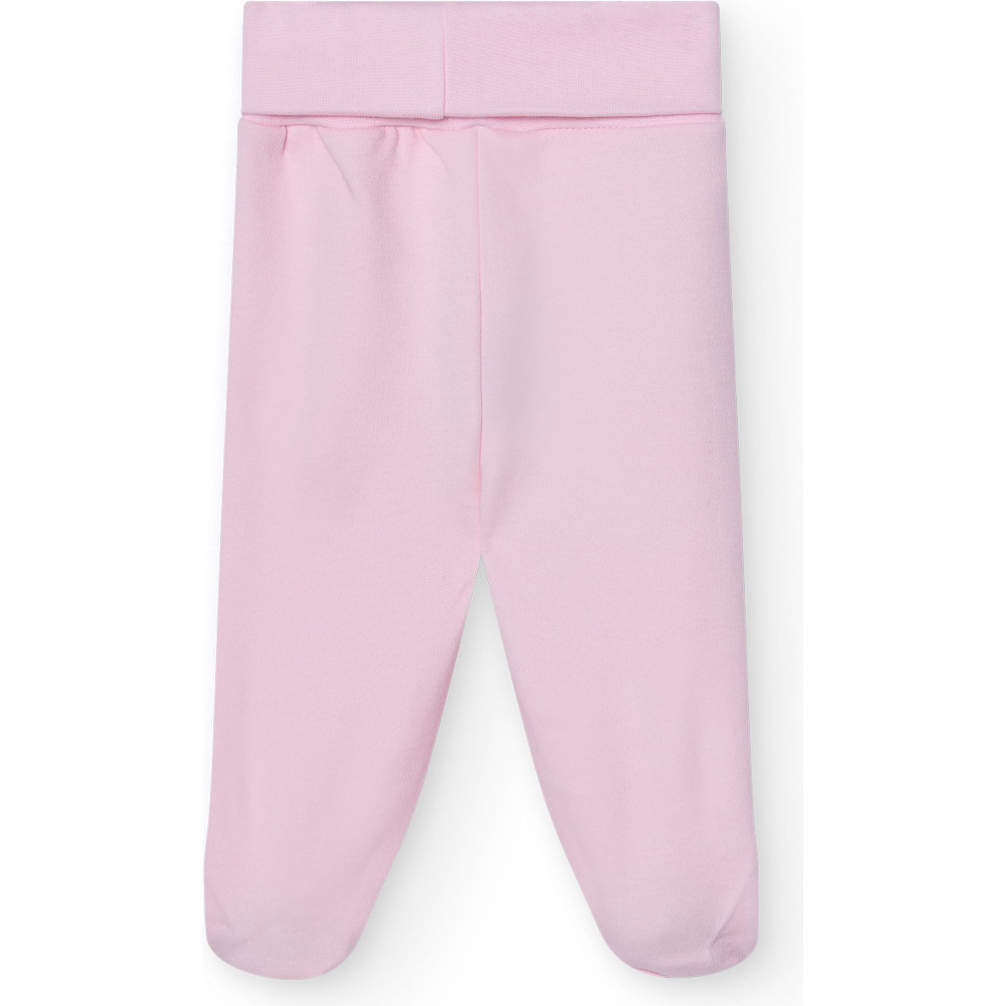 Polaina bebé algodón elástico con pies