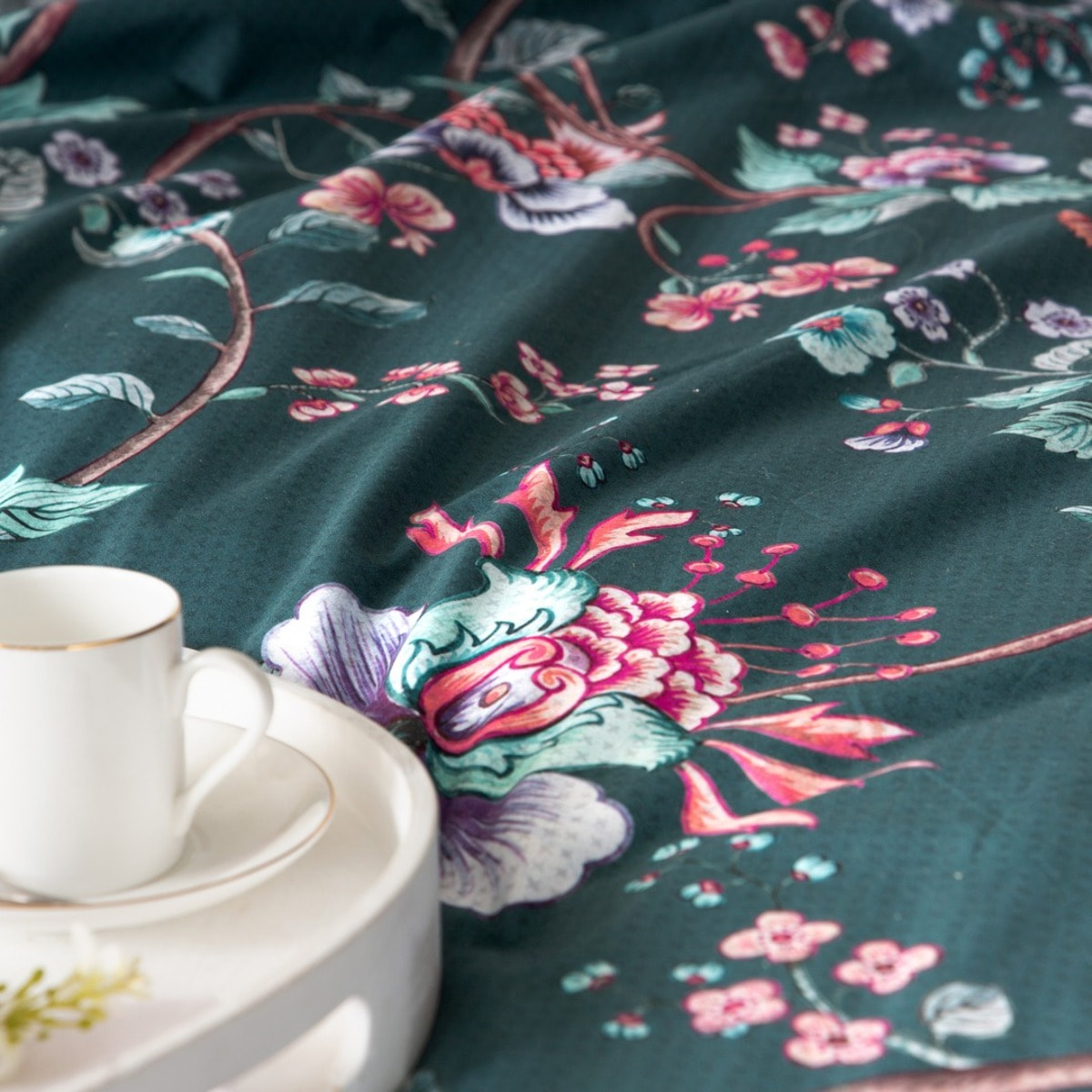 Funda nórdica lotus pato