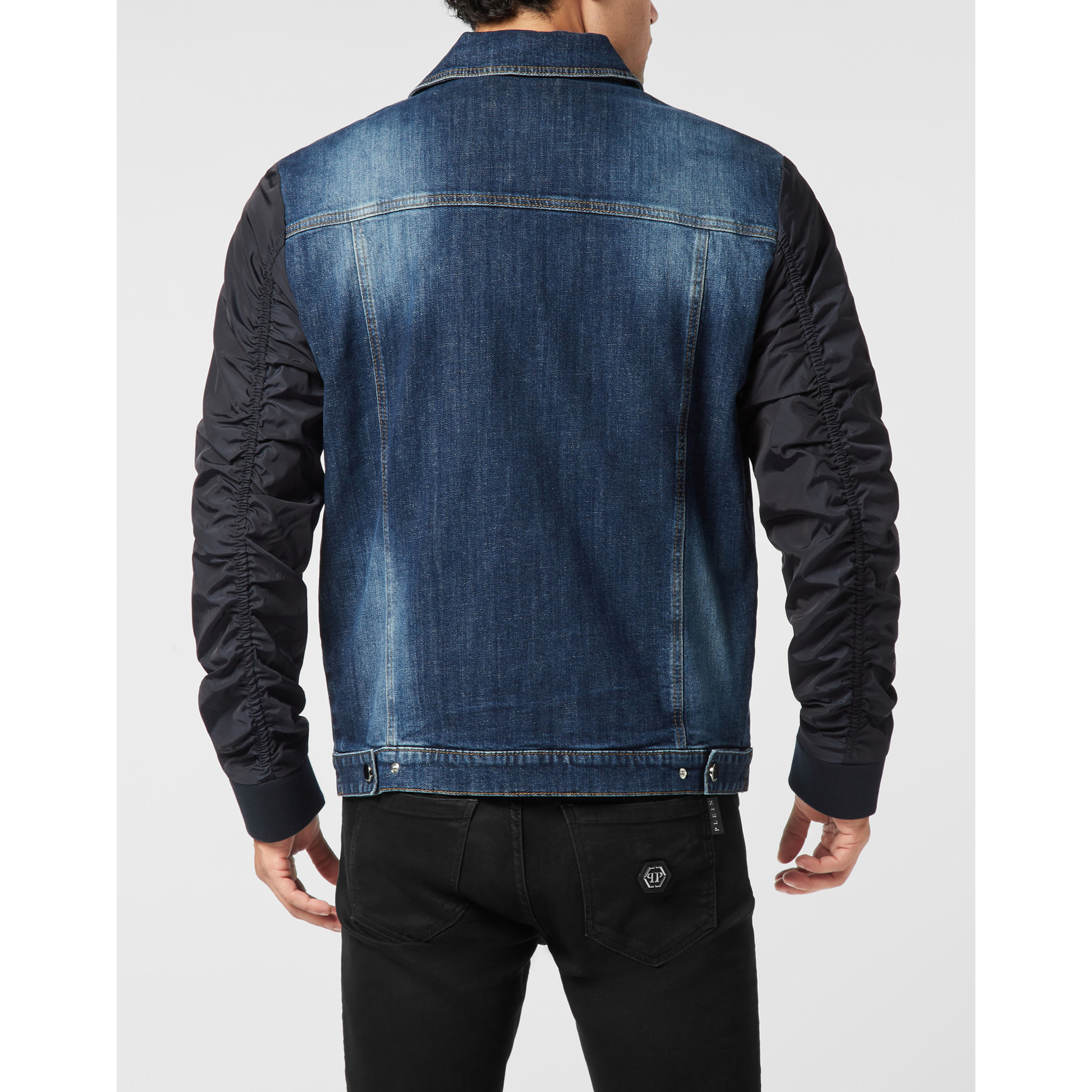 PHILIPP PLEIN Denim Jacket COLLEGE