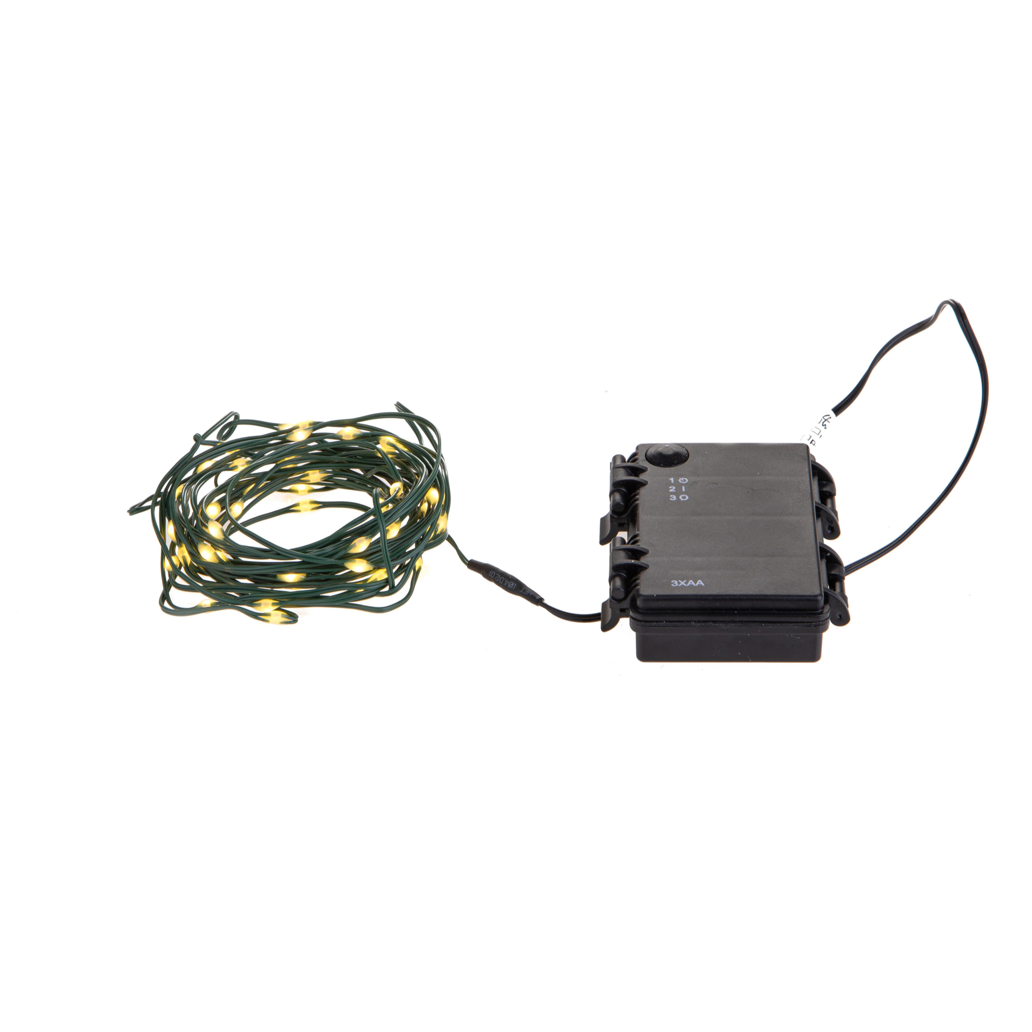 Miniled 5 mt 50 led uso da esterno con batt - Pezzi 4 - BIANCO - Bianchi Dino SpA