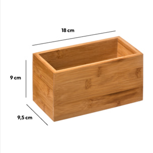 Organiseur 18x9m - Bambou
