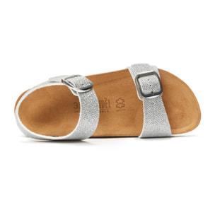 Sandalo Mandèl Argento