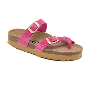 SANDALO CON ZEPPA BILLOWY ROSA