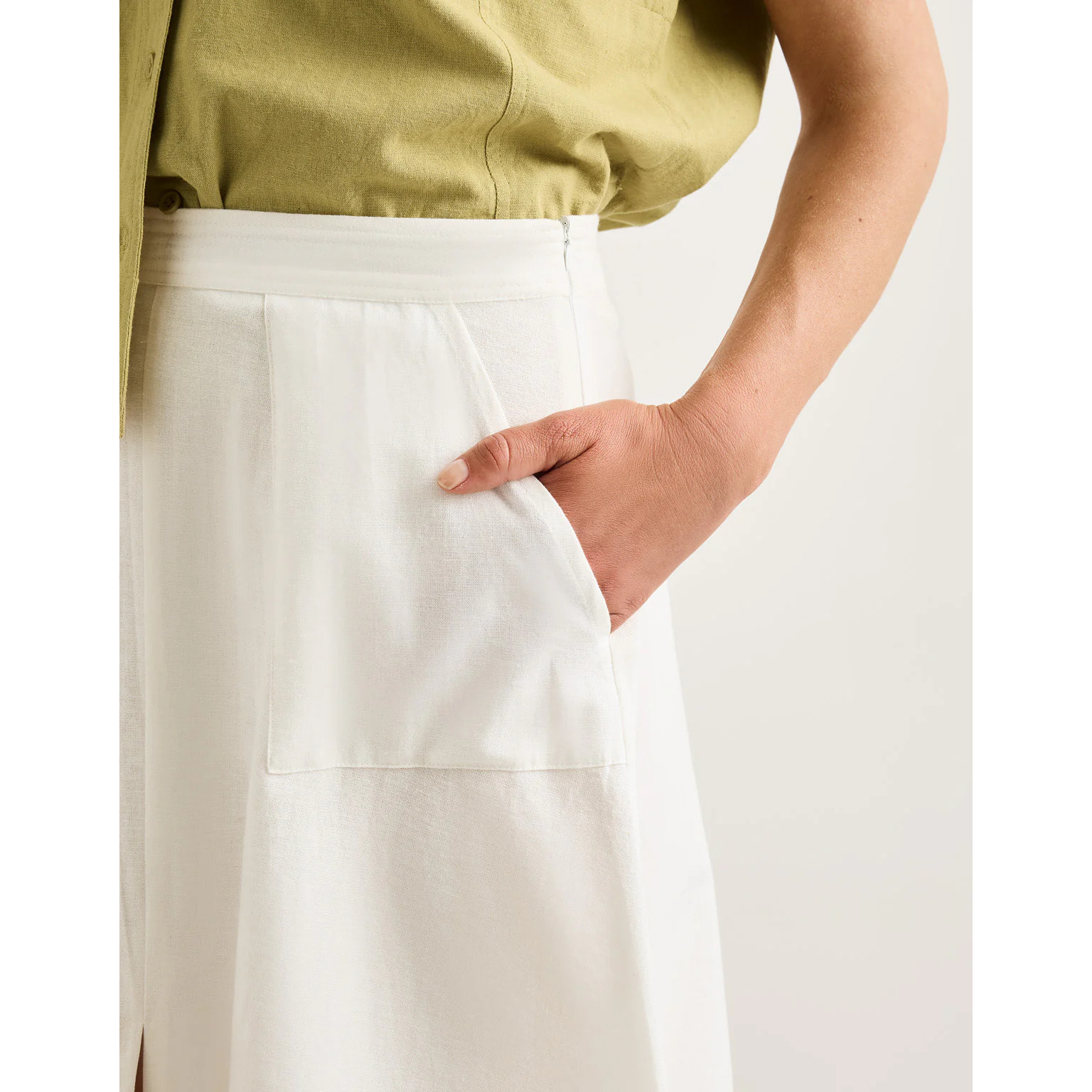 Falda Midi Blanco - Sintal