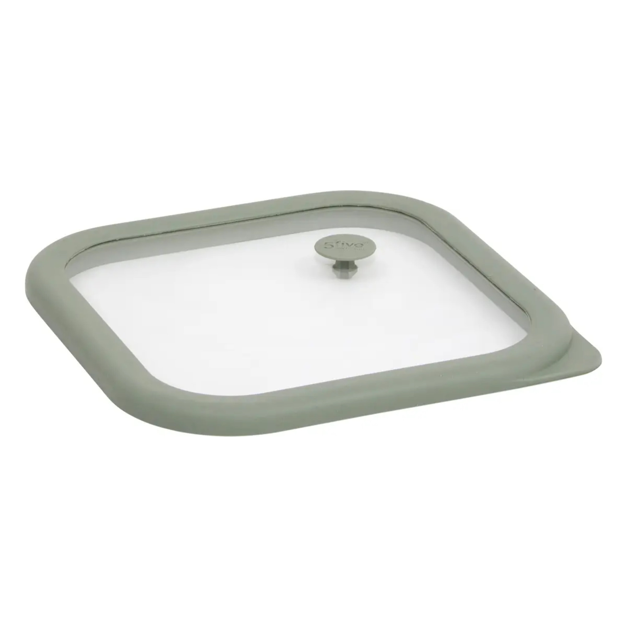 Boîte de conservation Siliglass carré 2L gris